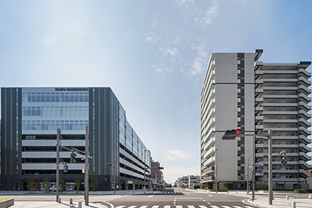 太田駅南口第二地区第一種市街地再開発事業（2017年9月撮影）