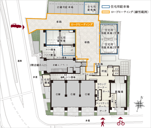 敷地配置図